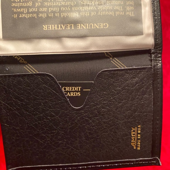 Amity Leather Tri-Fold Wallet - Picture 7 of 9